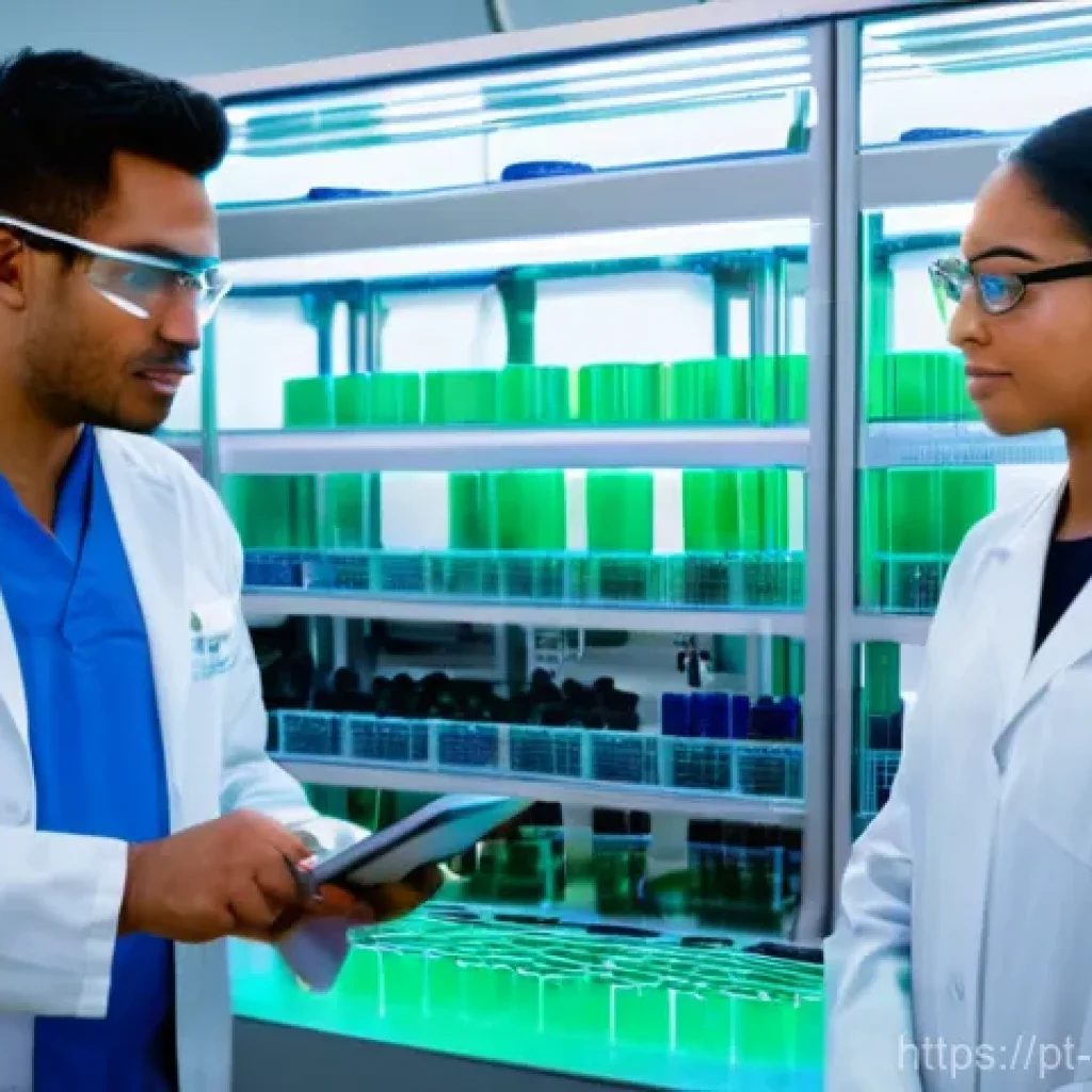 화학공학 직업 안정성 - **Prompt:** A dynamic and inclusive team of diverse chemical engineers, both men and women, of vario...