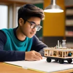 Home 12 화학공학 이론 공부법 - **Prompt:** A young, diverse chemical engineering student, appearing to be in their early twenties, ...