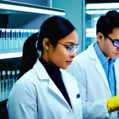 Home 23 화학공학 엔지니어 역할 - **Prompt:** A highly detailed, realistic image of a diverse group of chemical engineers, both male a...