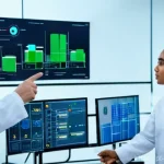 Home 10 화학공학 팀워크 및 협업 - **Prompt:** A diverse team of chemical engineers, including men and women of various ages and ethnic...