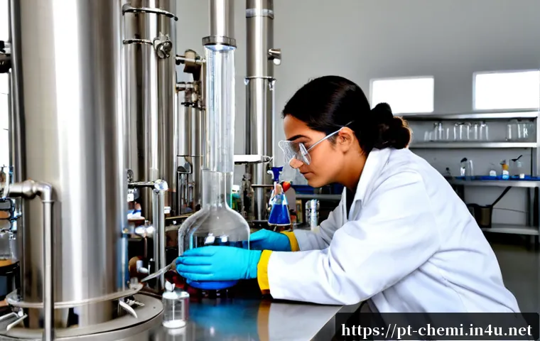 Home 26 화학공학 실험 실기 과정 - Photorealistic chemical engineering practical training in a modern Portuguese university laboratory,...